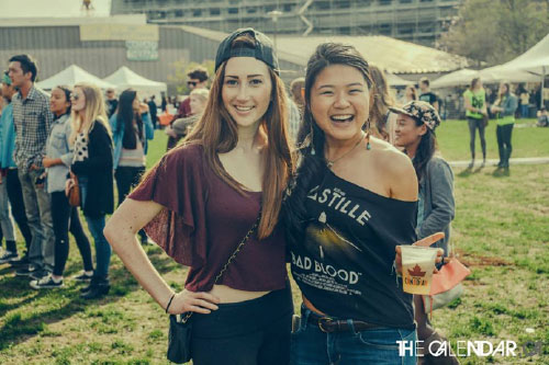 At a concert with a friend. Photo Source: Madison Grist/Thecalendar.ca